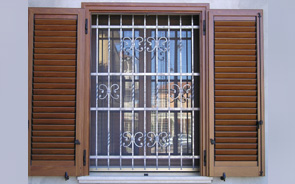 Решетки на окна из нержавеющей стали